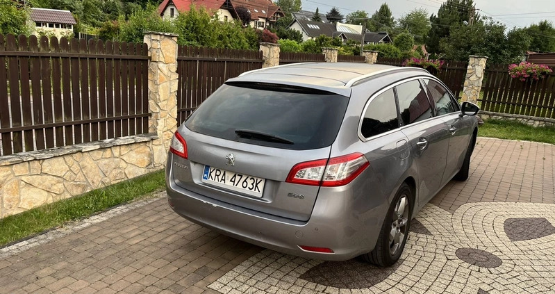 Peugeot 508 cena 52900 przebieg: 145000, rok produkcji 2016 z Kraków małe 22